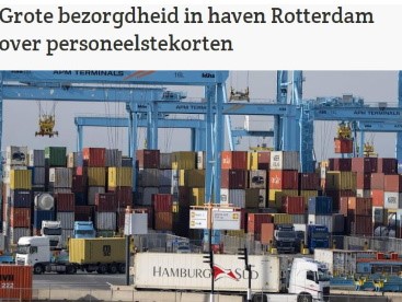 Grote bezorgheid in haven Rotterdam over personeelstekorten_klein.JPG