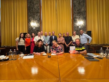 Ondertekening haventafel